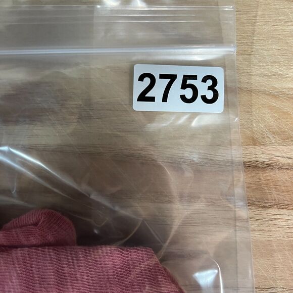 ATM Tank Top Womens L Red Pink Basic Classic Tee T Shirt Staple Capsule - Picture 7 of 7